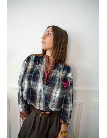 Blouse Carreaux Canard HOLBEACH Noho - 4 | Bienvenido
