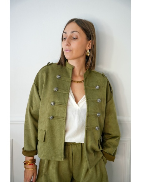 Veste Officier Kaki SANDY Noho - 1 | FEMMES