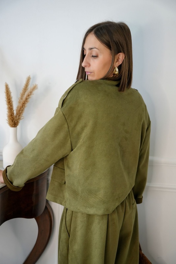 Veste Officier Kaki SANDY Noho - 1 | FEMMES 2