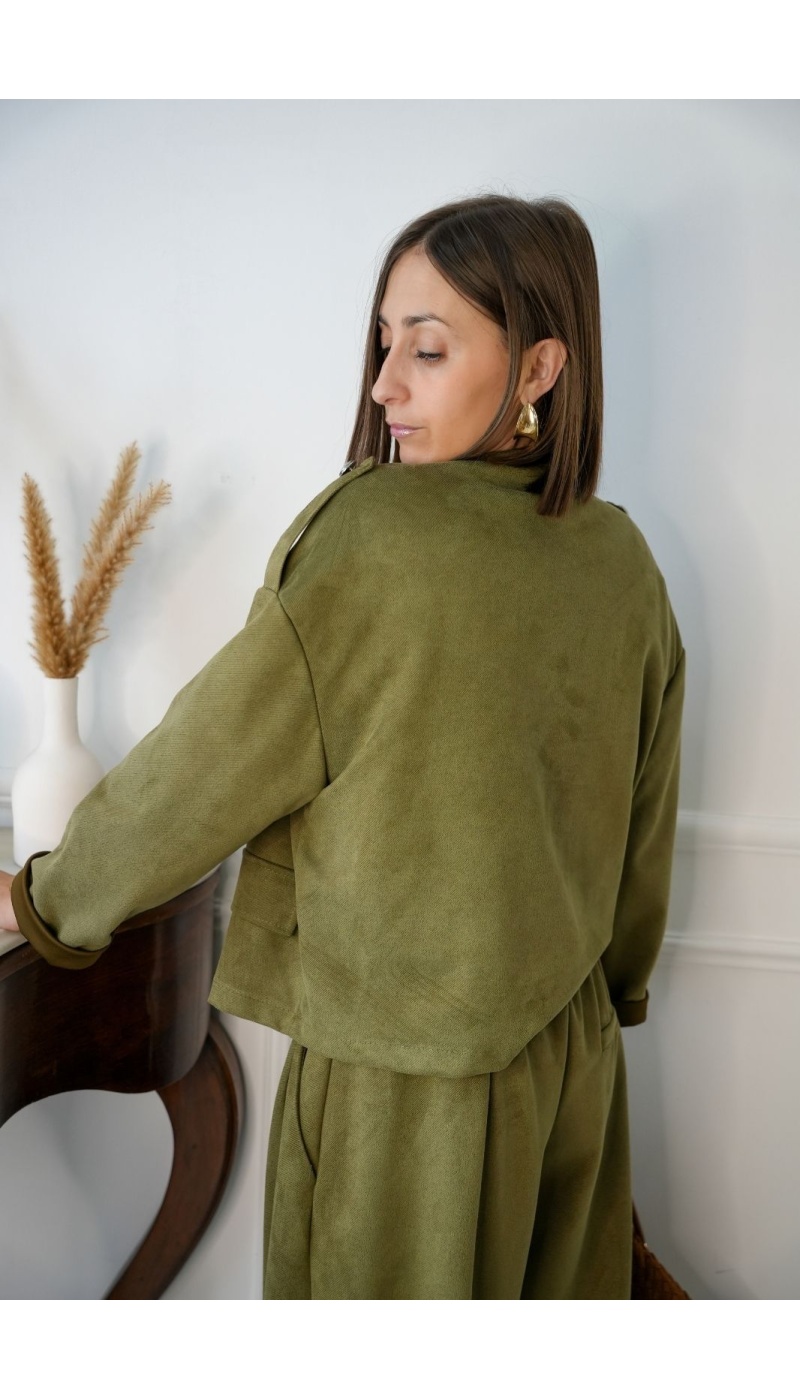 Veste Officier Kaki SANDY Noho - 2 | FEMMES