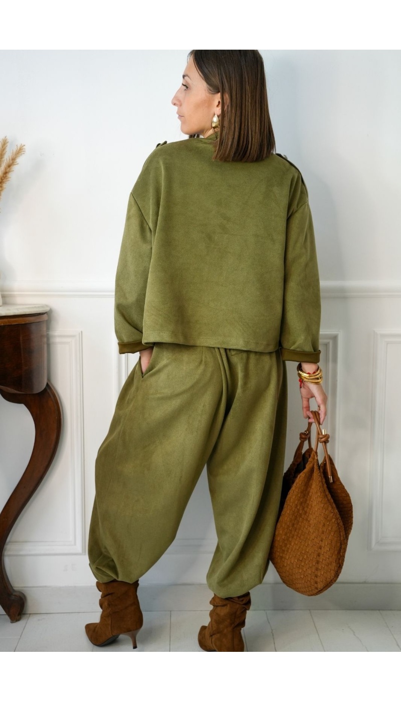 Veste Officier Kaki SANDY Noho - 4 | FEMMES