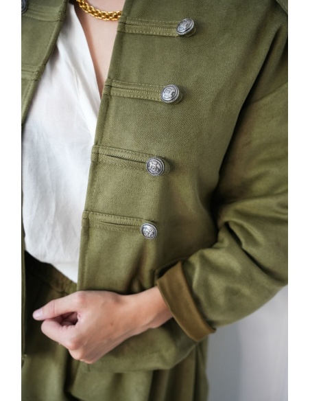 Veste Officier Kaki SANDY Noho - 5 | FEMMES