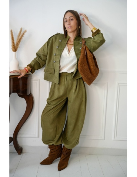 Veste Officier Kaki SANDY Noho - 7 | FEMMES