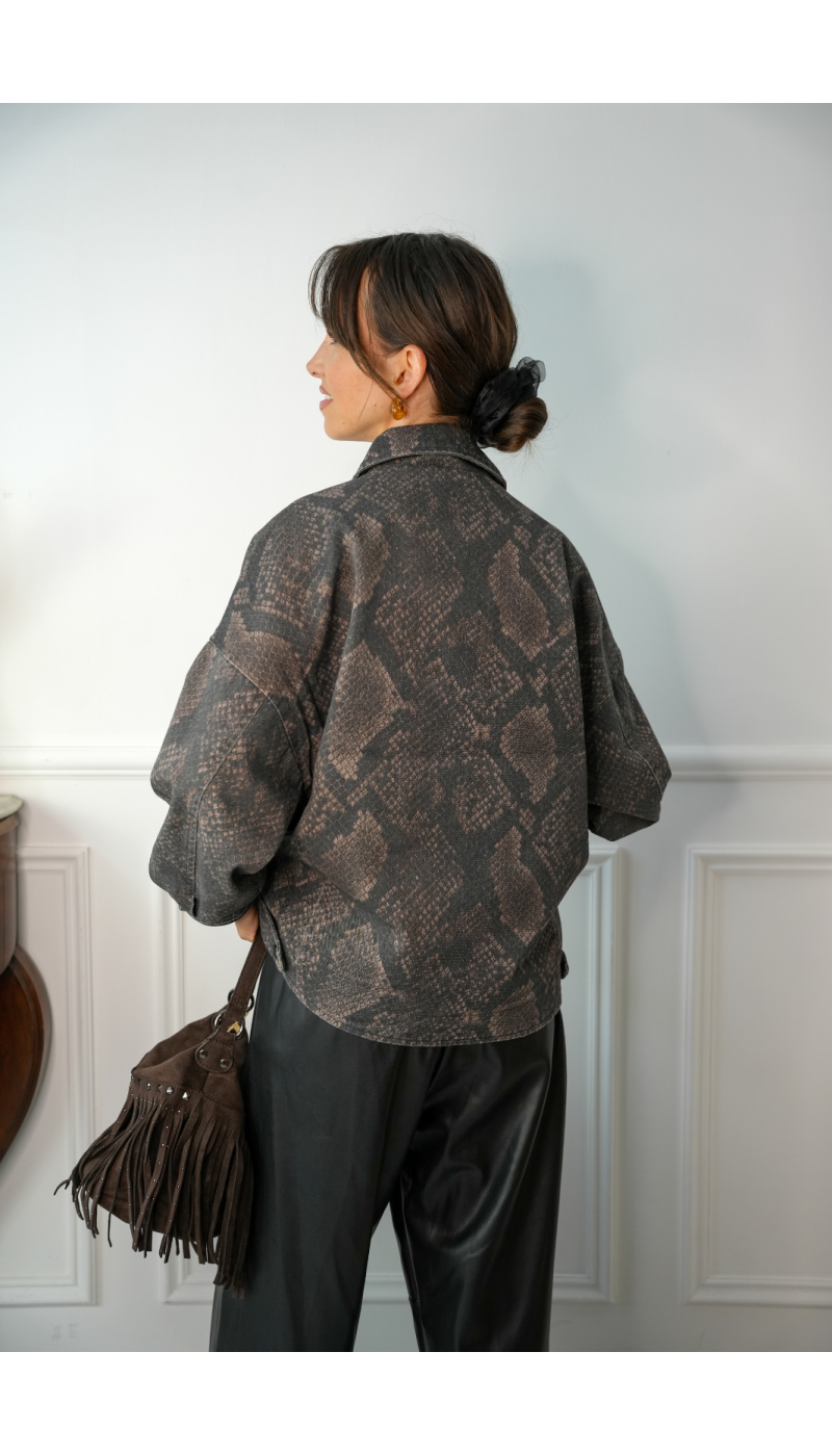 Veste Python Choco BAYFIELD Noho - 3 | Accueil