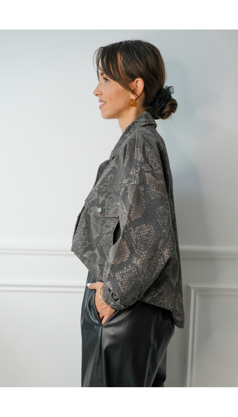Veste Python Choco BAYFIELD Noho - 4 | Accueil