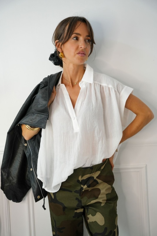 Haut Blanc Léger SLY Noho - 1 | FEMMES