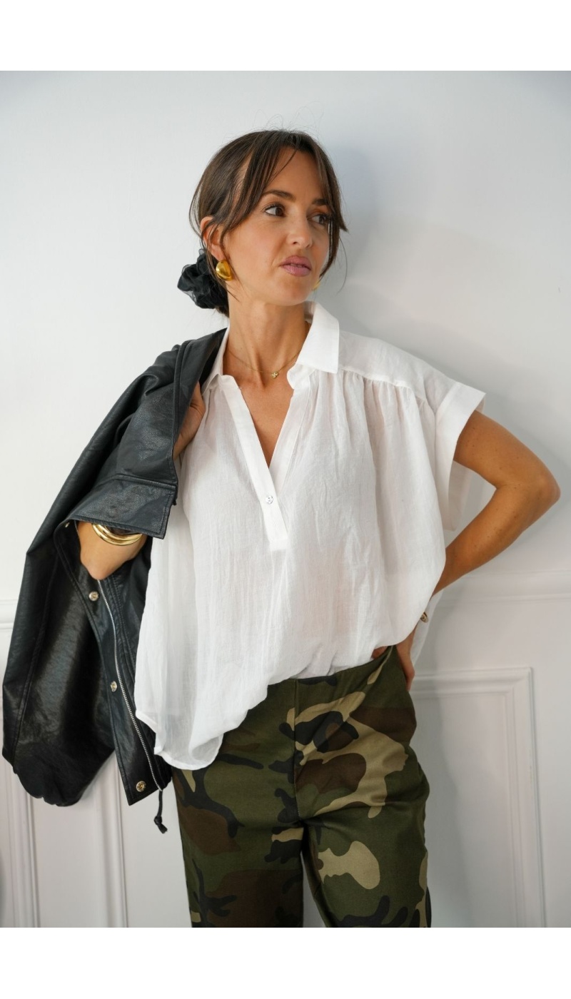 Haut Blanc Léger SLY Noho - 1 | FEMMES