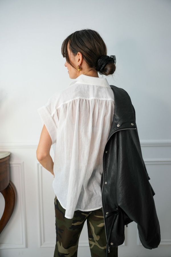 Haut Blanc Léger SLY Noho - 1 | FEMMES 2