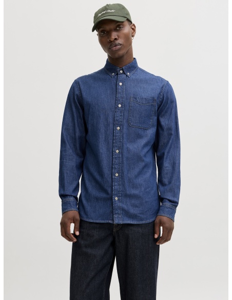 CHEMISES ML BLUE DENIM PER Jack&Jones - 3 | TOP