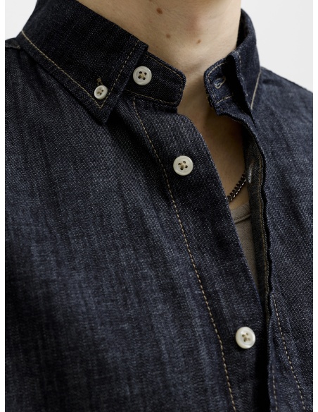 Chemise Blue Denim Ray JJOXFORD Jack&Jones - 5 | HAUTS