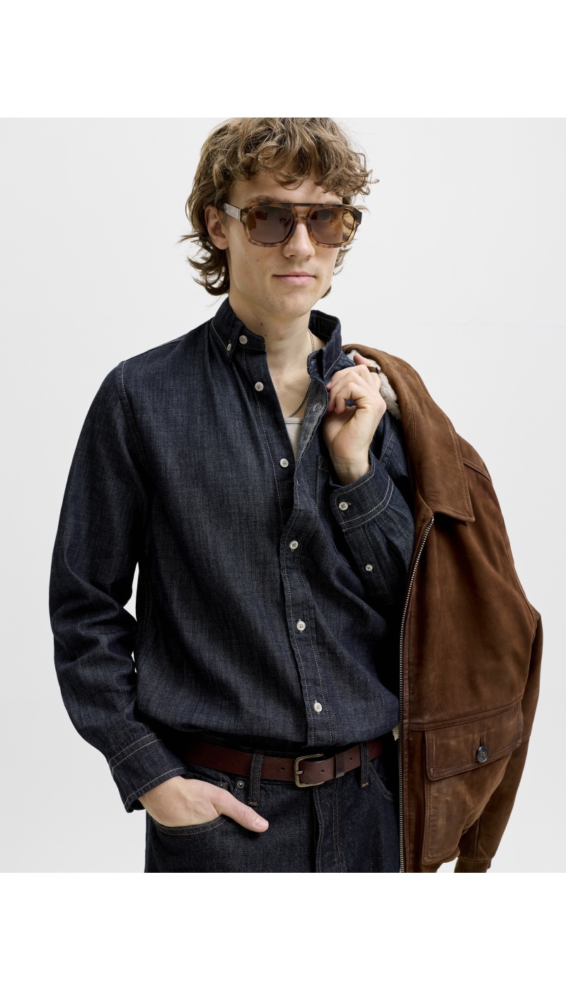 Chemise Blue Denim Ray JJOXFORD Jack&Jones - 3 | HAUTS