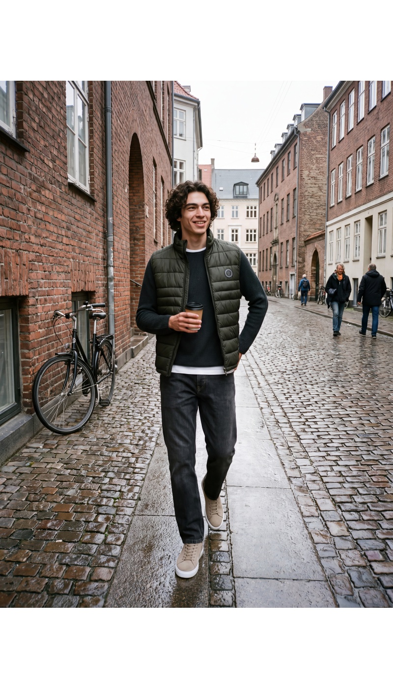 Doudoune Sans Manches Rosin JJEKINGSLEY Jack&Jones - 1 | HOMMES