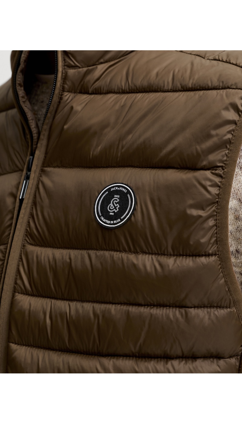 Doudoune Sans Manches Cocoa JJEKINGSLEY Jack&Jones - 4 | HOMMES