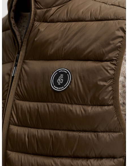 Doudoune Sans Manches Cocoa JJEKINGSLEY Jack&Jones - 4 | HOMMES