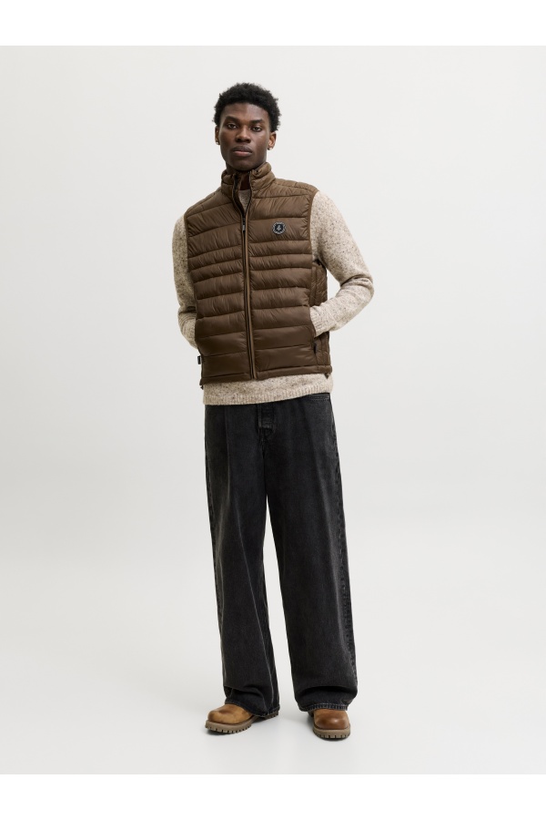 Doudoune Sans Manches Cocoa JJEKINGSLEY Jack&Jones - 1 | HOMMES