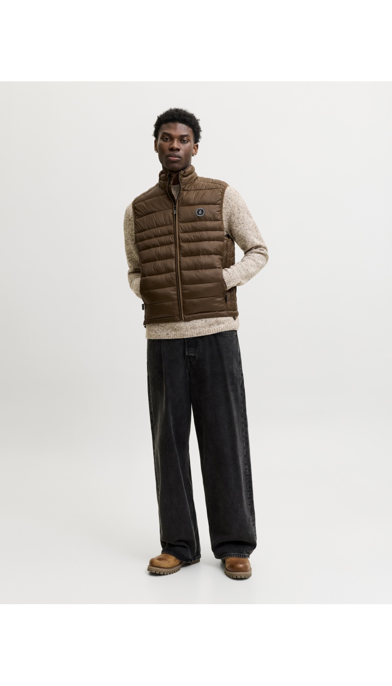 Doudoune Sans Manches Cocoa JJEKINGSLEY Jack&Jones - 1 | HOMMES