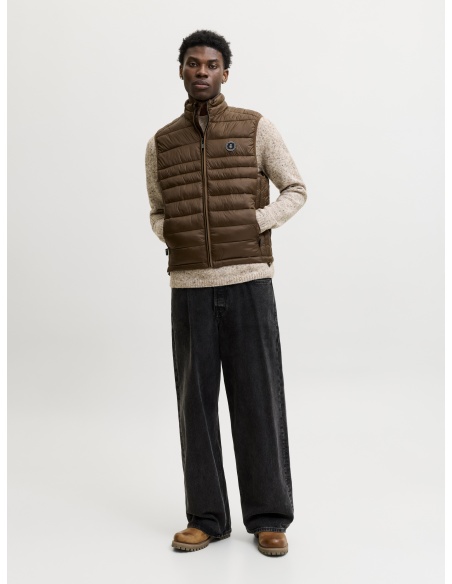 Doudoune Sans Manches Cocoa JJEKINGSLEY Jack&Jones - 1 | HOMMES
