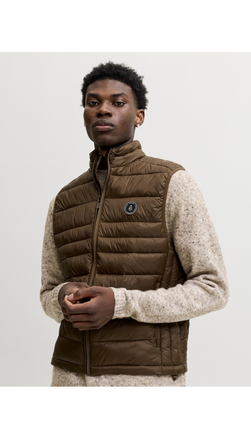 Doudoune Sans Manches Cocoa JJEKINGSLEY Jack&Jones - 3 | HOMMES