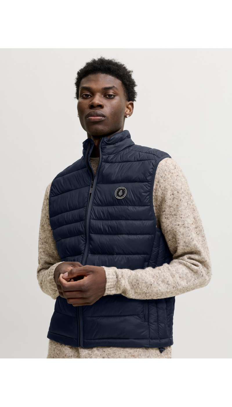 Doudoune Sans Manches Navy Blazer JJEKINGSLEY Jack&Jones - 4 | HOMMES