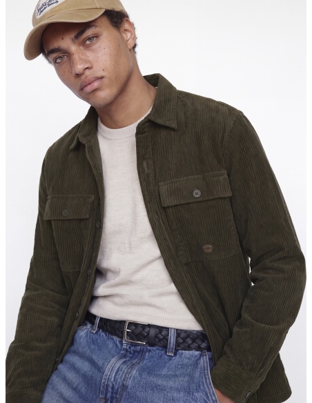 Sur-Chemise Velours Crocodile JPRBLUOLIVER Jack&Jones - 2 | Accueil
