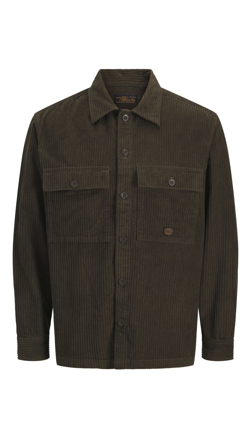 Sur-Chemise Velours Crocodile JPRBLUOLIVER Jack&Jones - 3 | Accueil