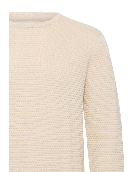 Pull Gauffrer Ecru BHREDHILL BLEND - 5 | TOPS