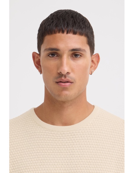 Pull Gaufré Ecru BHREDHILL BLEND - 4 | HAUTS