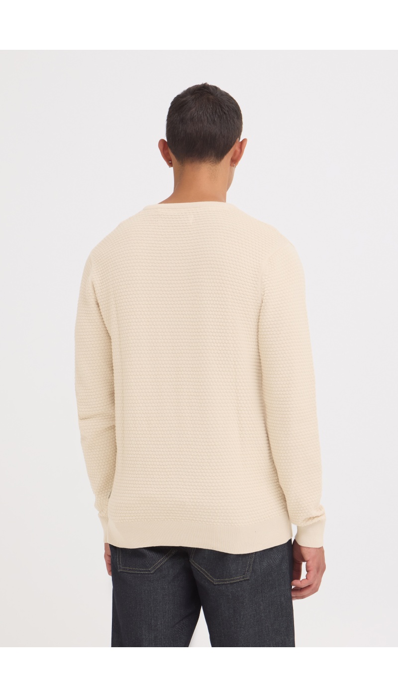 Pull Gauffrer Ecru BHREDHILL BLEND - 3 | TOPS
