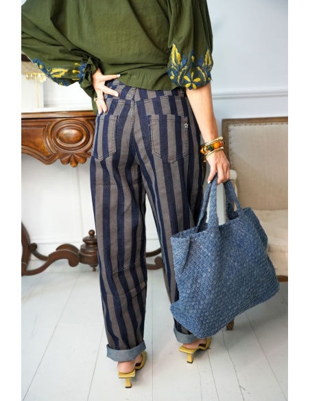 Pantalon Rayé AMINA Noho - 4 | DONNE