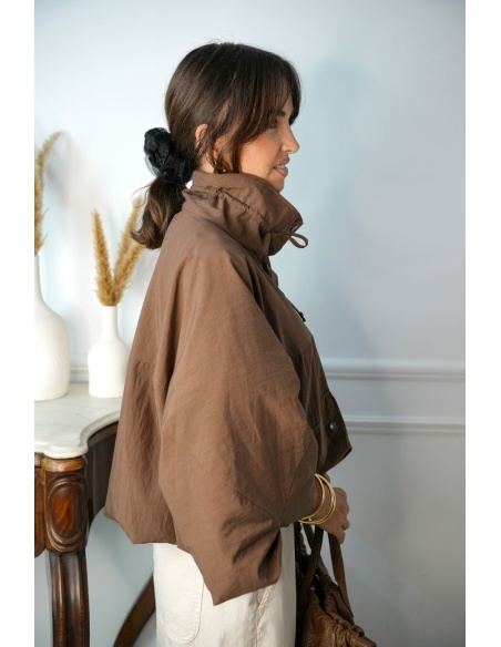 Veste Bomber Léger Choco ELON Noho - 1 | Accueil