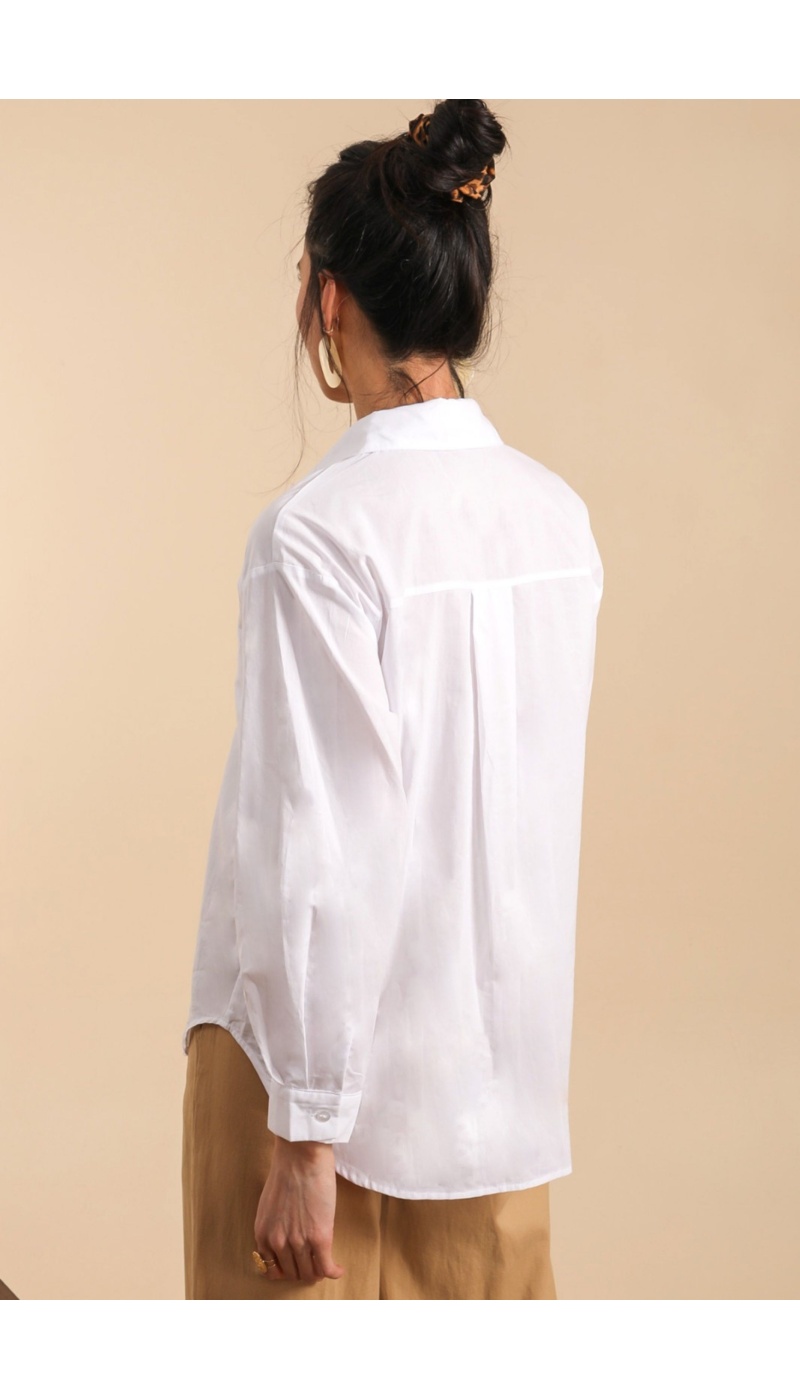 Chemise Amour Blanc RITA Noho - 5 | Bienvenido