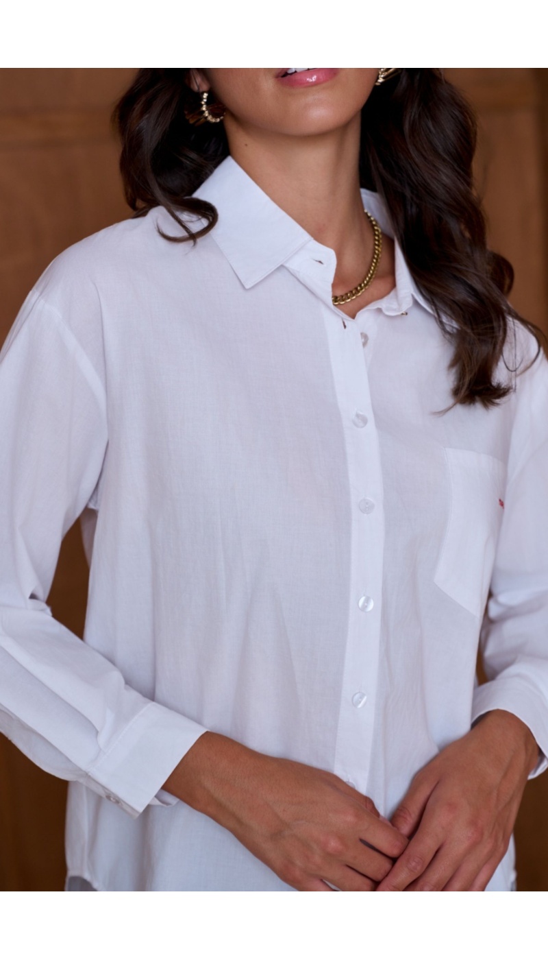 Chemise Amour Blanc RITA Noho - 1 | Bienvenido