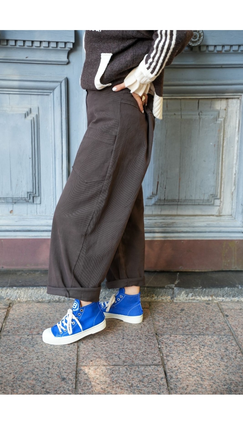 Pantalon Baggy Choco BOSTON Noho - 3 | Accueil