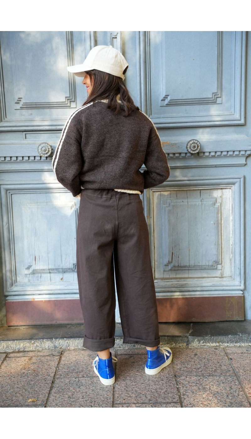 Pantalon Baggy Choco BOSTON Noho - 5 | Bem-vindo