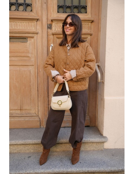 Veste Matelassée Camel LIA Noho - 1 | FRAUEN