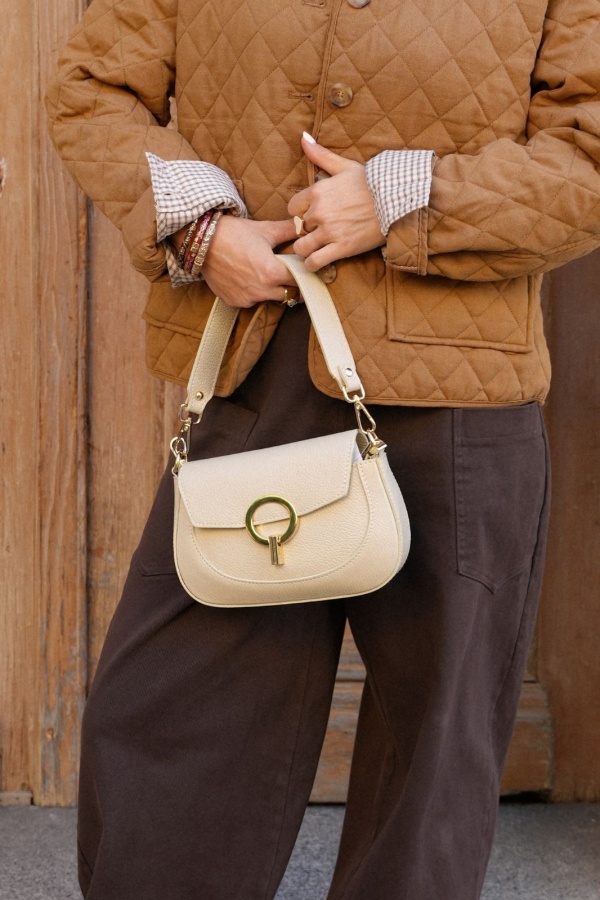 Pochette Écru Doré BELLAGIO Noho - 1 | Accueil