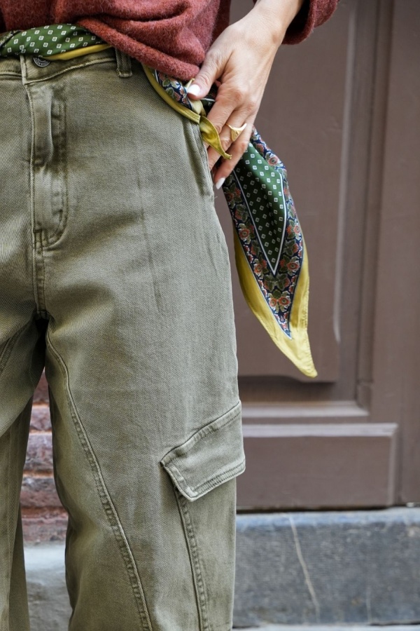 Foulard Imprimé Vert ANZIO Noho - 1 | Willkommen 2