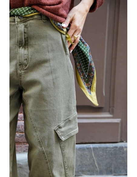 Foulard Imprimé Vert ANZIO Noho - 2 | Bem-vindo