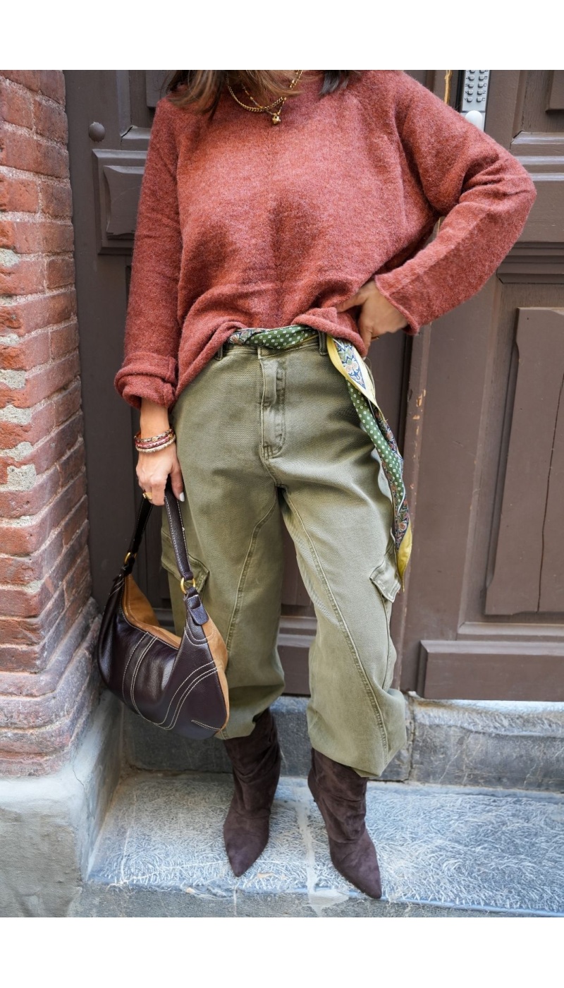Pull Rouille MONICA Noho - 4 | Willkommen