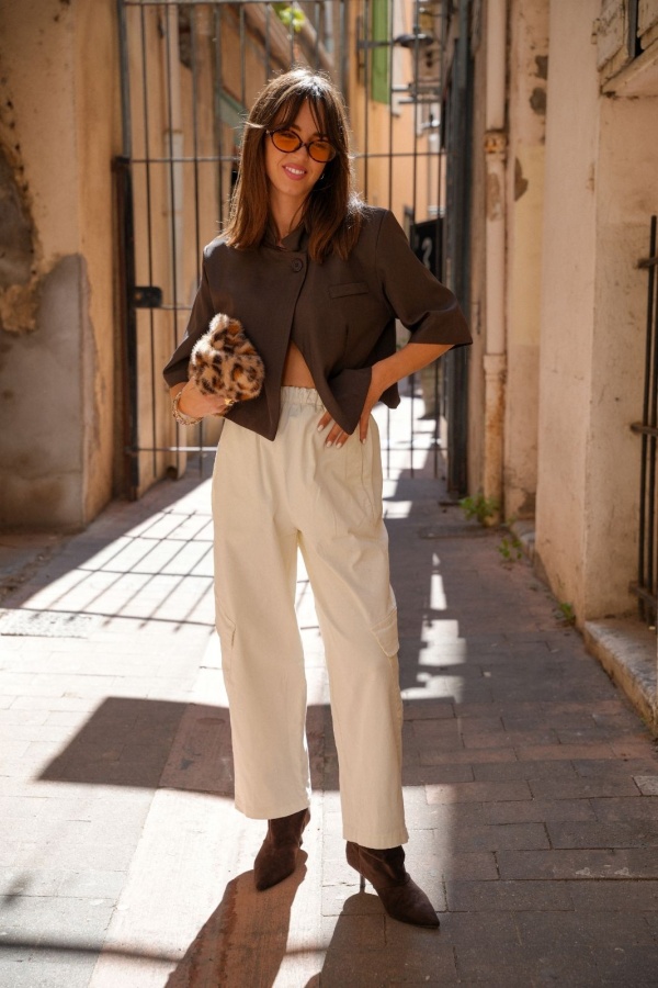 Blazer Court Fermeture Croisée BROADWAY Noho - 1 | Benvenuto