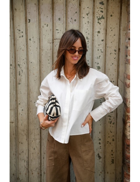 Chemise White SNOW Vero Moda - 1 | Accueil