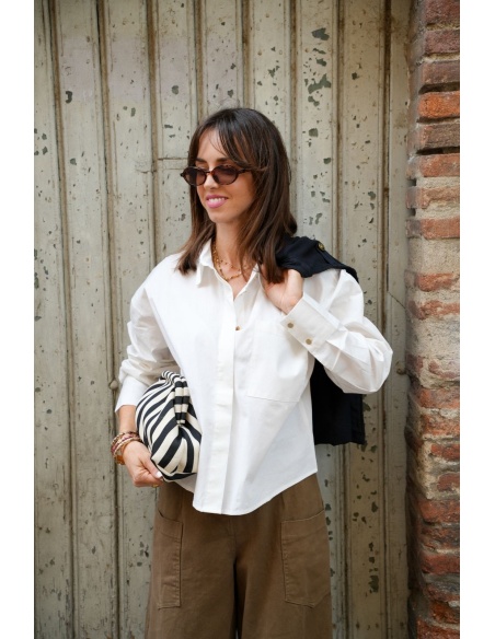 Chemise White SNOW Vero Moda - 2 | Willkommen