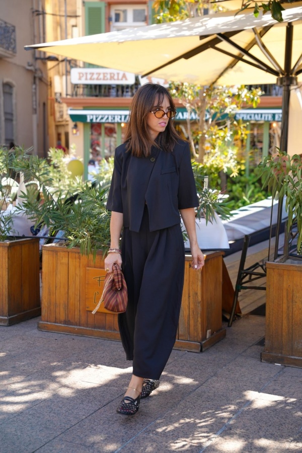 Pantalon Fluide Noir VANESSA 2