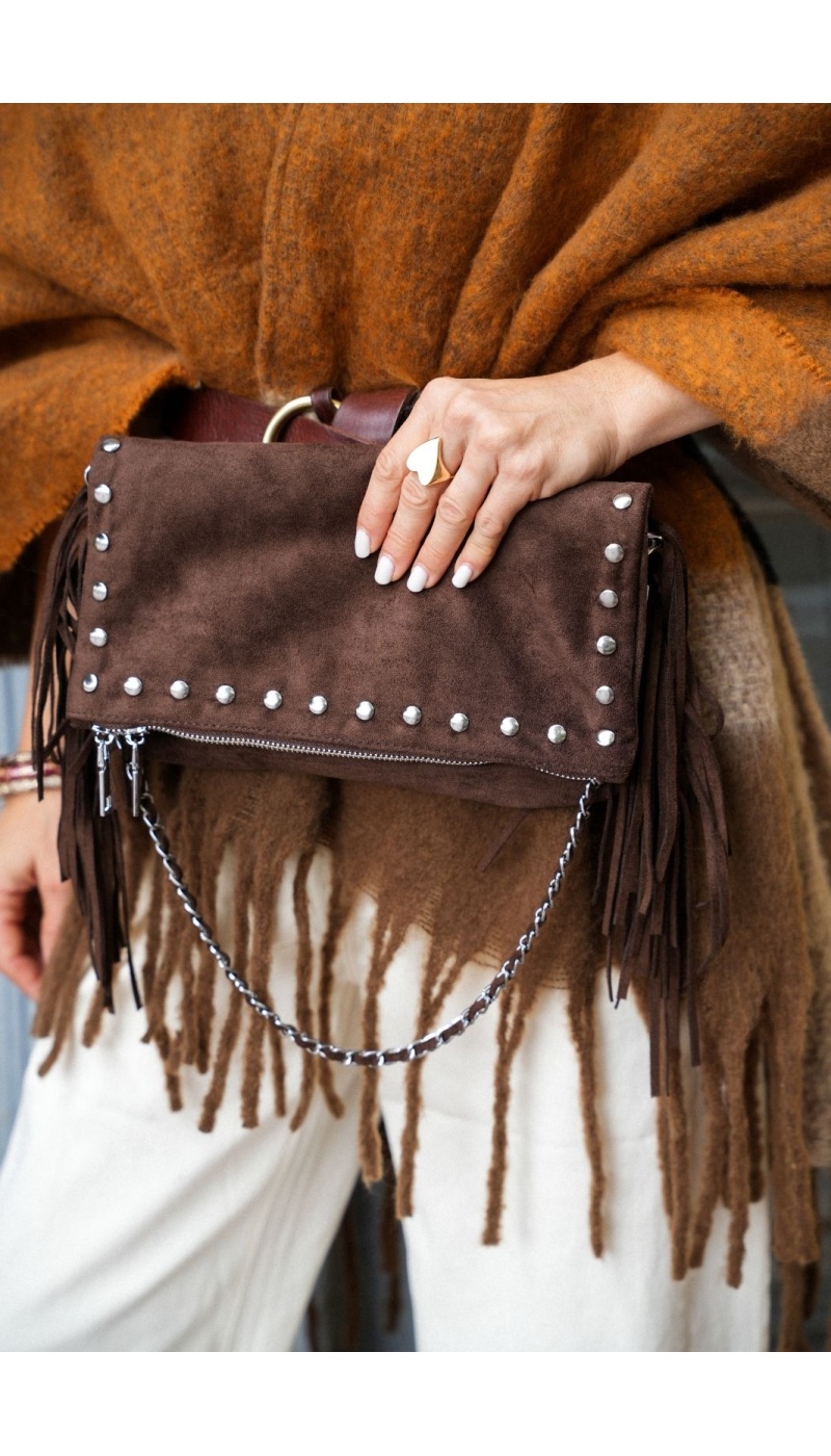 Pochette Frange Choco WACO Noho - 1 | Accueil