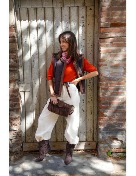 Gilet Sans Manche Choco VMLINA Vero Moda - 4 | HAUTS