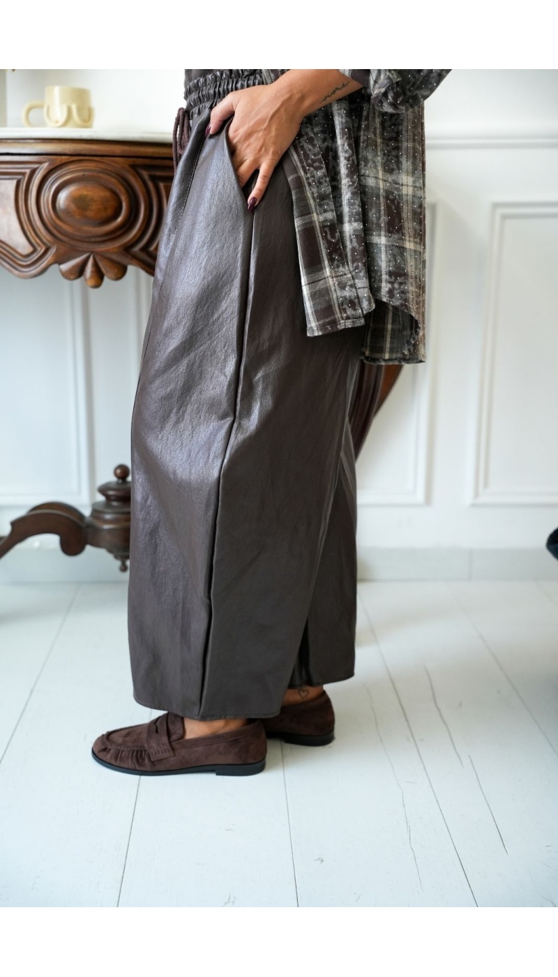 Pantalon Similicuir Choco JORDANS Noho - 4 | Bem-vindo