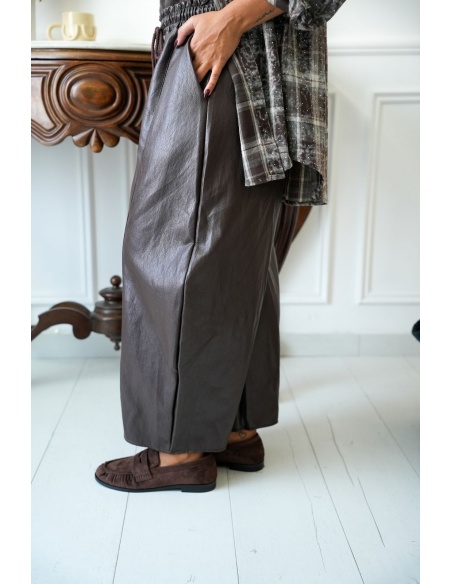 Pantalon Similicuir Choco JORDANS Noho - 4 | Accueil