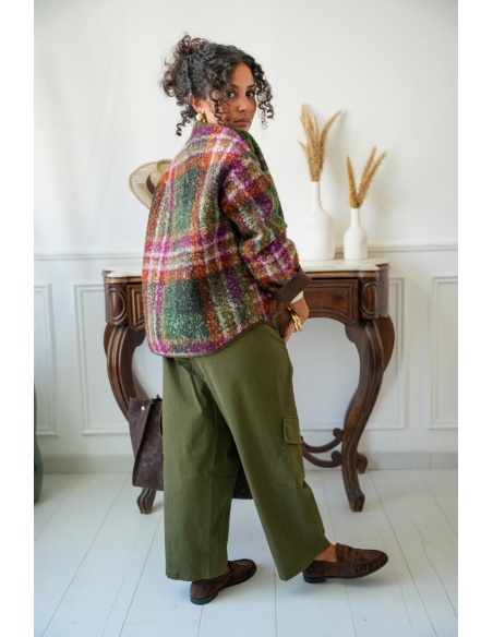 Veste Douce Carreaux CARDIFF Noho - 3 | Willkommen