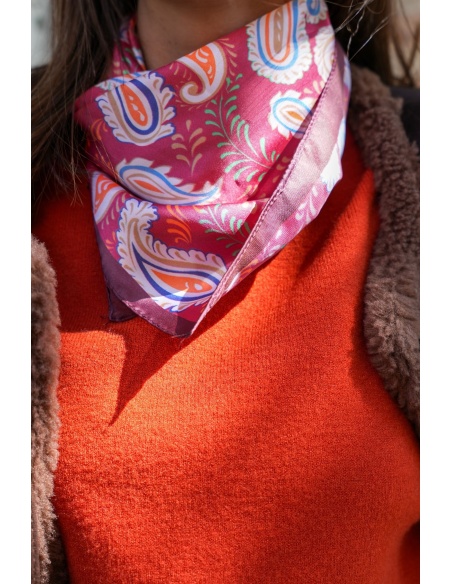 Foulard Corail JUSTINE Noho - 4 | Accueil