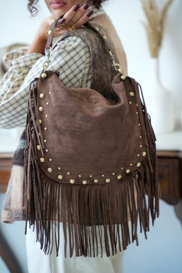 SAC FEMME FRANGE CHOCO H26 Noho - 1 | Welcome 2